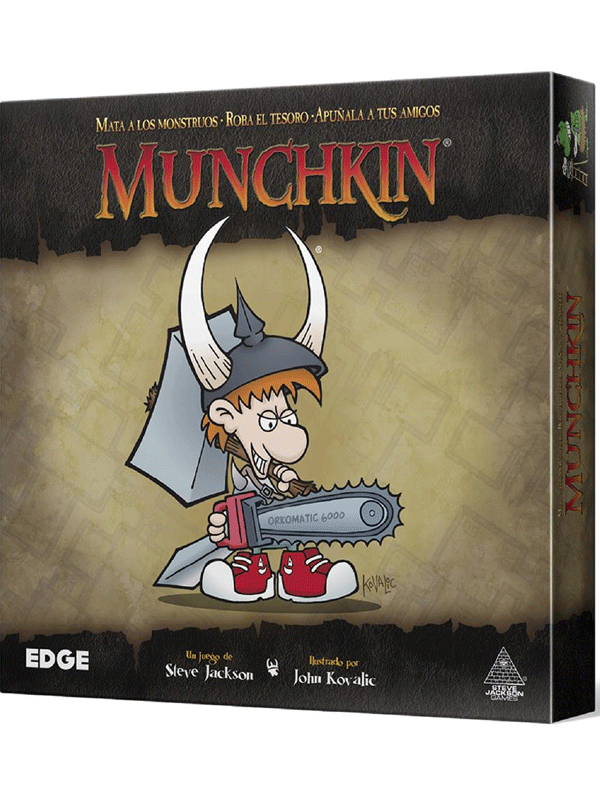 Juego de Mesa MORAPIAF Munchkin (Edad Mínima: 10 -Dificultad: Intermedia)